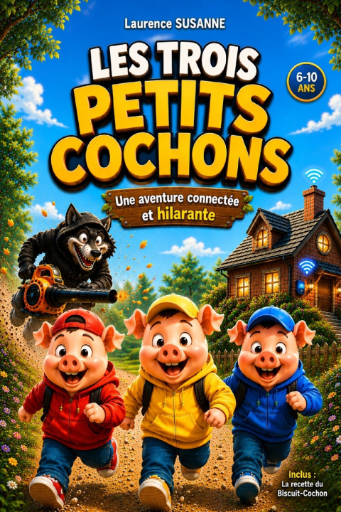 Libro Les trois petits cochons 2.0 Laurence SUSANNE