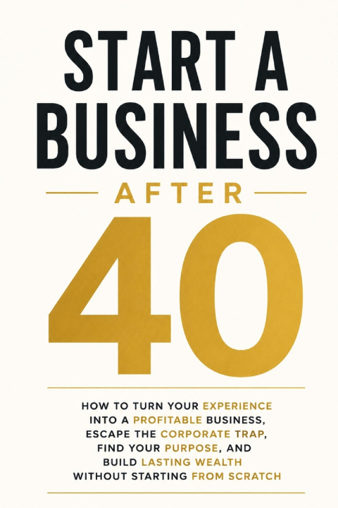 Buch START A BUSINESS AFTER 40 Adrian Croft