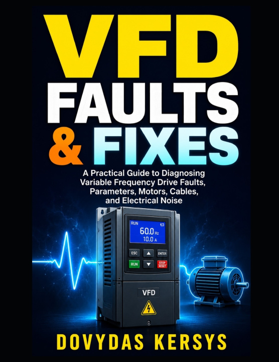 Książka VFD Faults and Fixes Dovydas Kersys