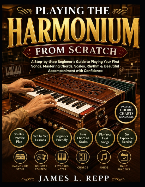 Buch Playing The Harmonium From Scratch James L. Repp