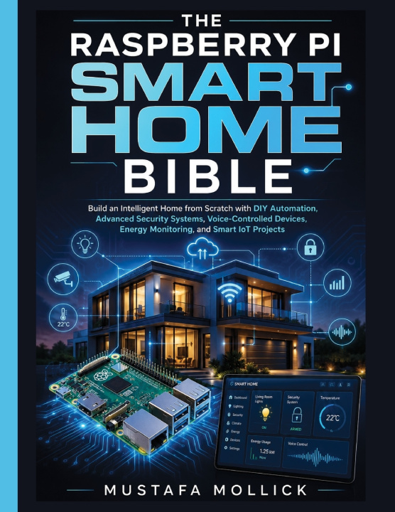 Книга THE RASPBERRY PI SMART HOME BIBLE Mustafa Mollick