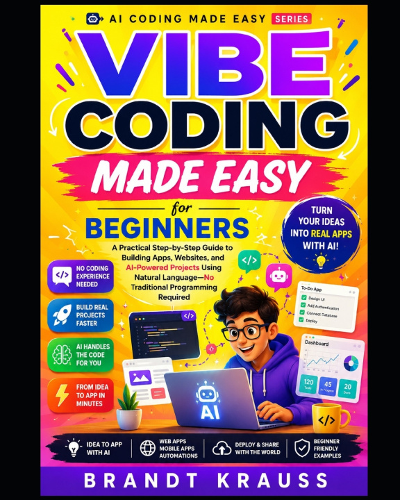 Buch Vibe Coding Made Easy for Beginners Brandt Krauss