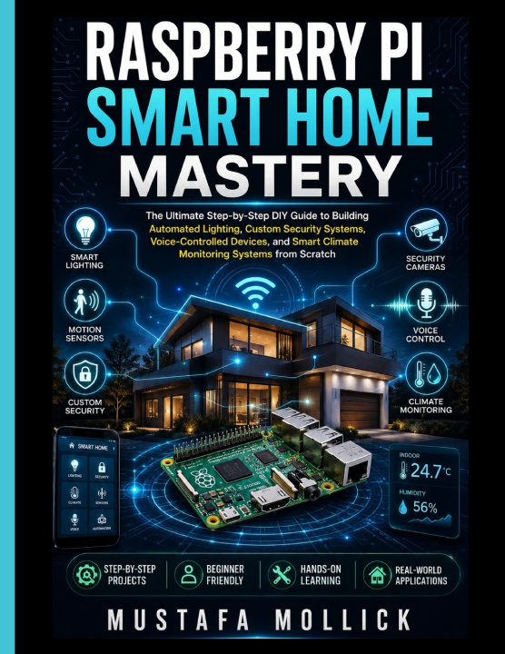 Libro RASPBERRY PI SMART HOME MASTERY Mustafa Mollick