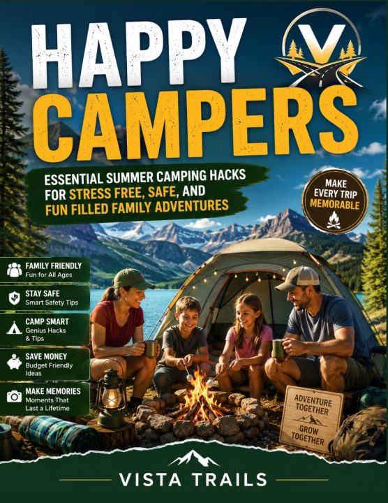 Boek HAPPY CAMPERS VISTA TRAILS
