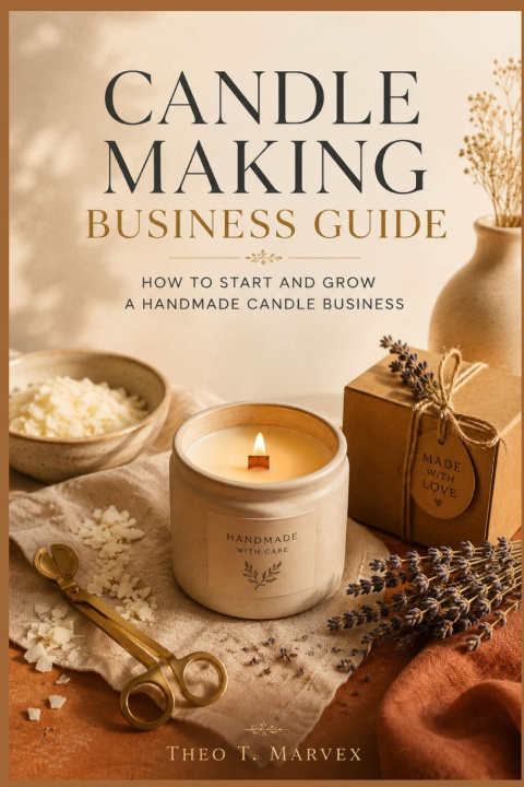 Libro Candle Making Business Guide Theo T. Marvex