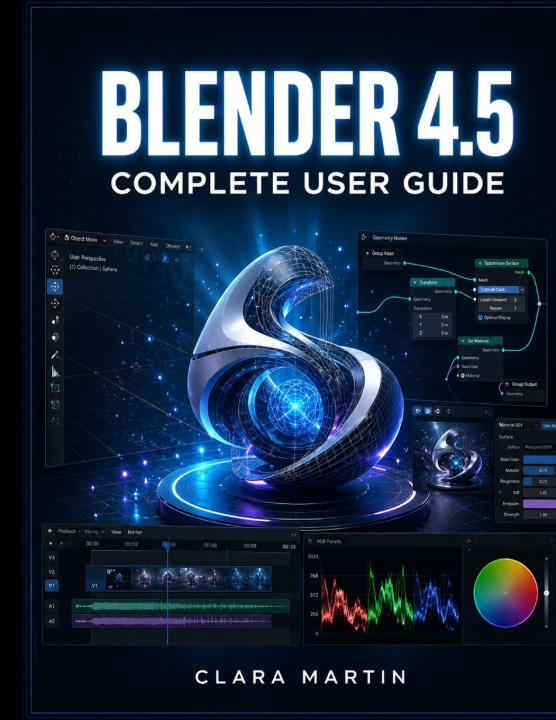 Book BLENDER 4.5 COMPLETE USER GUIDE CLARA MARTIN