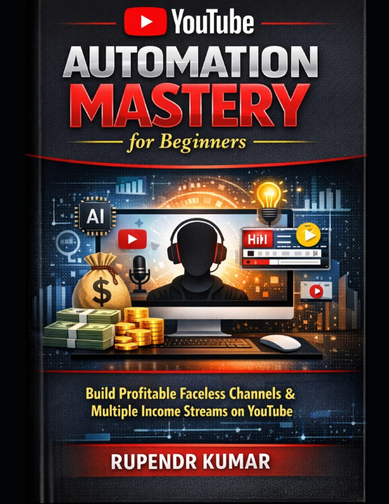 Kniha YouTube Automation Mastery for Beginners Rupendr Kumar