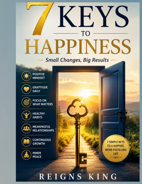 Könyv 7 Keys to Happiness REIGNS KING