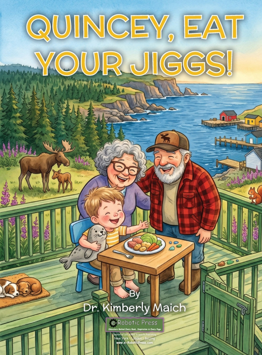 Livro Quincey, Eat Your Jiggs! Dr. Kimberly Maich