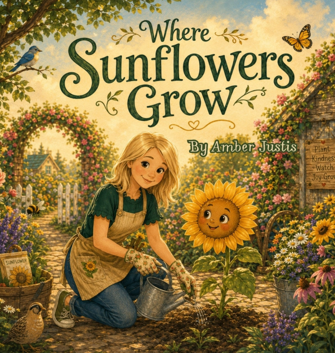 Libro Where the Sunflowers Grow Amber Justis