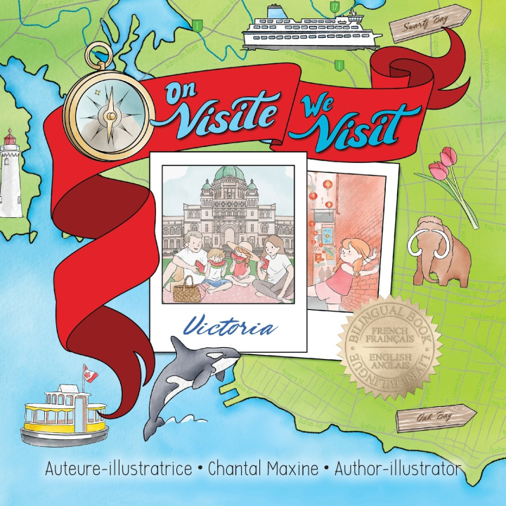 Knjiga On Visite Victoria - We Visit Victoria Chantal Maxine