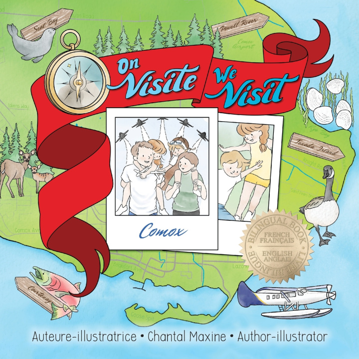 Boek On Visite Comox - We Visit Comox Chantal Maxine
