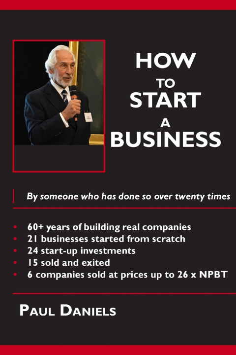 Könyv How To Start A Business Paul Daniels
