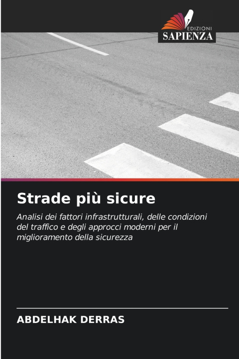 Livro Strade più sicure ABDELHAK DERRAS