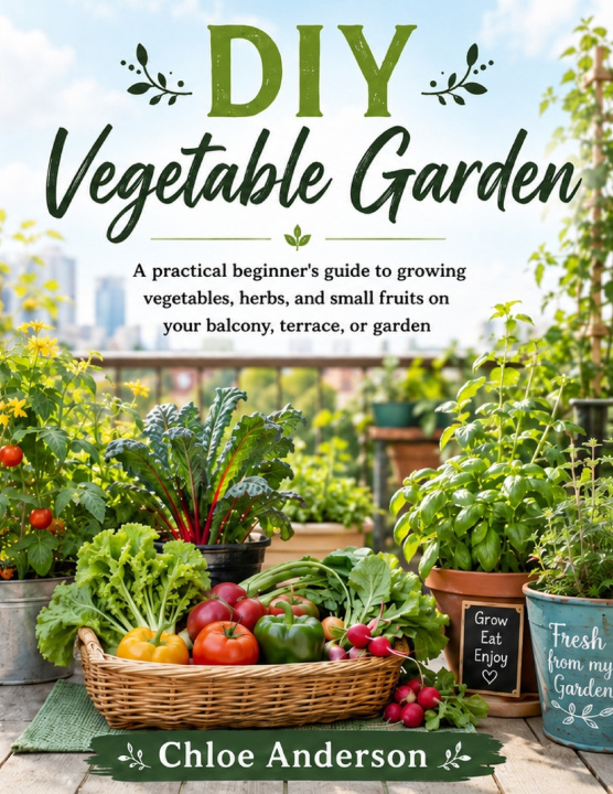 Książka DIY Vegetable Garden Chloe Anderson