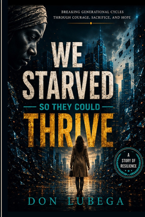 Livro WE STARVED SO THEY COULD THRIVE Don Lubega