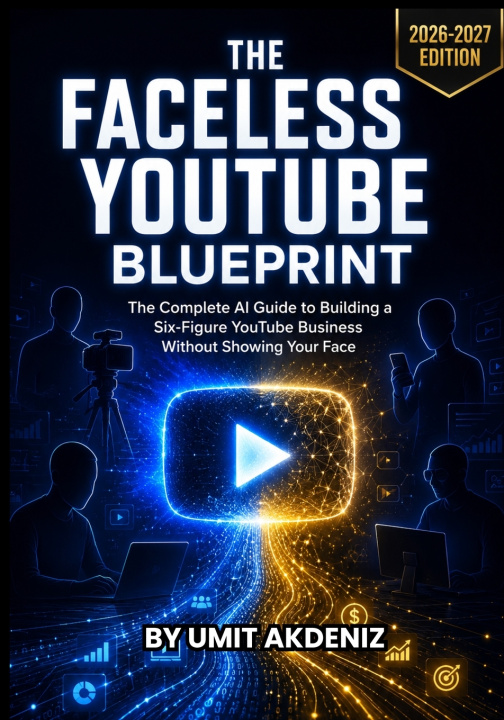 Kniha The Faceless YouTube Blueprint Umit Akdeniz