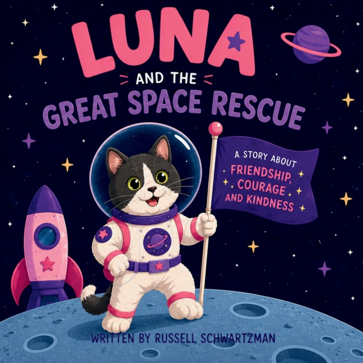 Libro Luna and the Great Space Rescue Russell Schwartzman