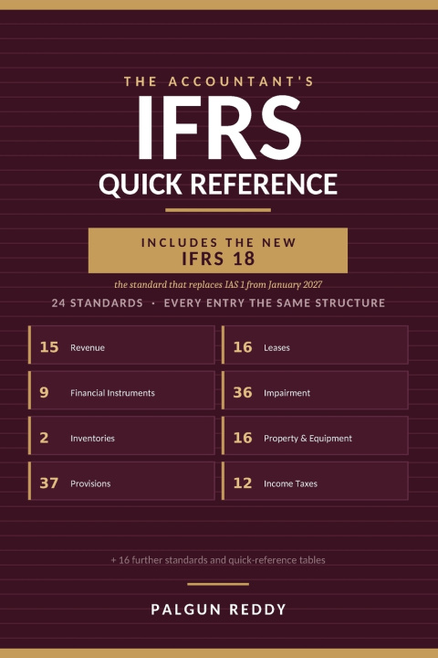Book The Accountant's IFRS Quick Reference Palgun Reddy