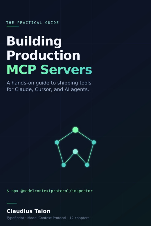 Buch Building Production MCP Servers Claudius Talon
