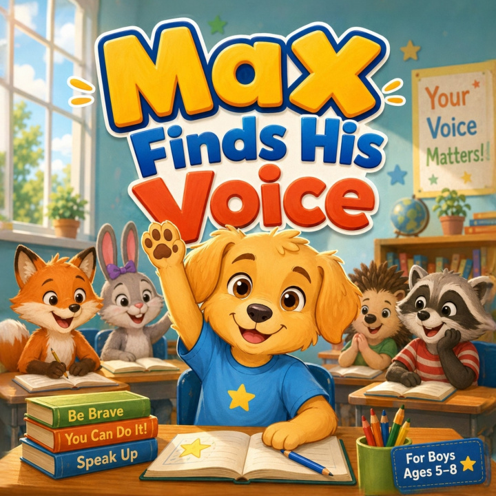Книга Max Finds His Voice Laurentiu Ioan Voica