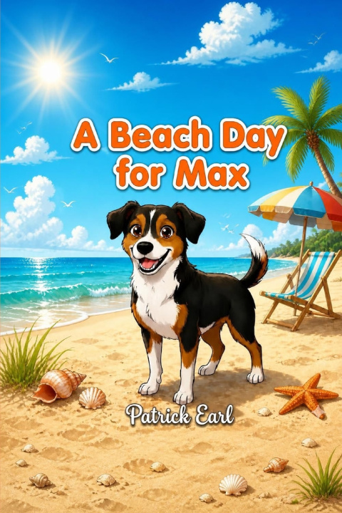 Boek A Beach Day for Max Patrick Earl