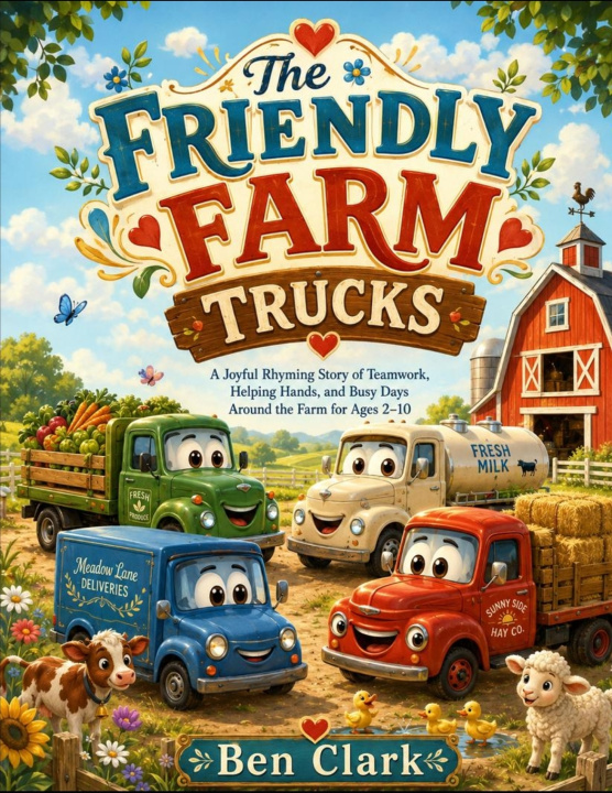 Buch The Friendly Farm Trucks Ben Clark