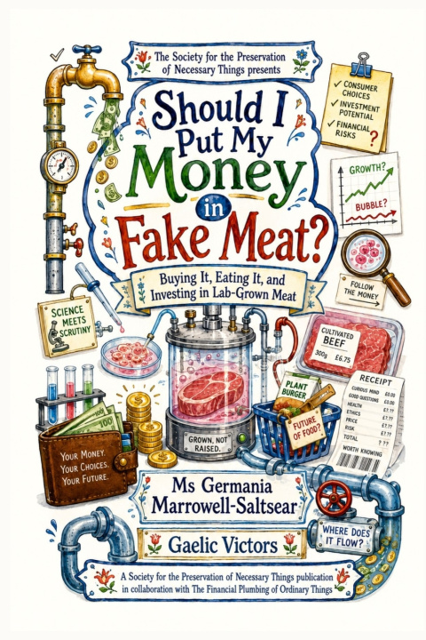 Boek Should I Put My Money in Fake Meat? Germania Marrowell-Saltsear