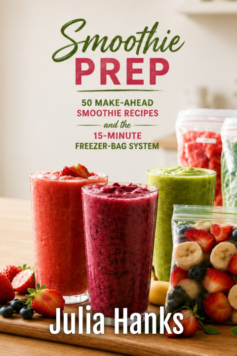 Livro Smoothie Prep Julia Hanks