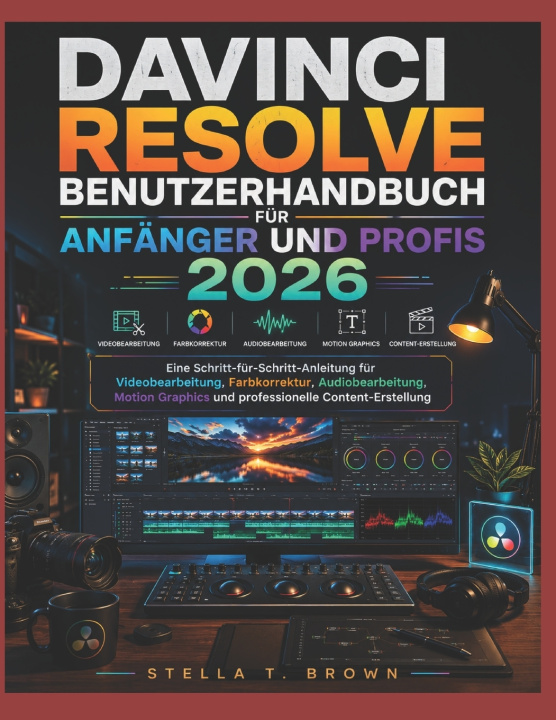 Carte DAVINCI RESOLVE BENUTZERHANDBUCH FÜR ANFÄNGER UND PRO 2026 Stella T. Brown