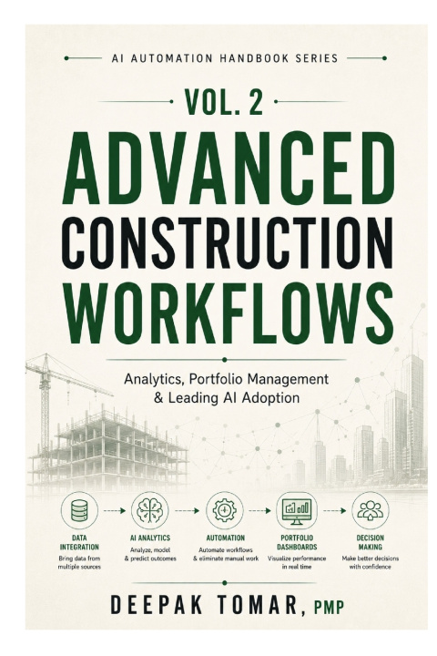 Buch Advanced Construction Workflows Deepak Tomar PMP