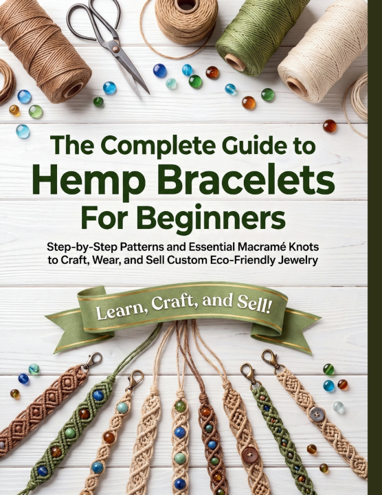 Książka The Complete Guide to Hemp Bracelets for Beginners Diane T. Elkins