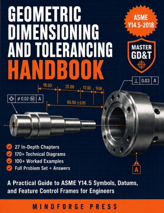 Buch GEOMETRIC DIMENSIONING AND TOLERANCING HANDBOOK MindForge Press