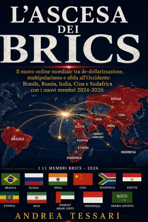 Książka L'Ascesa dei BRICS Andrea Tessari