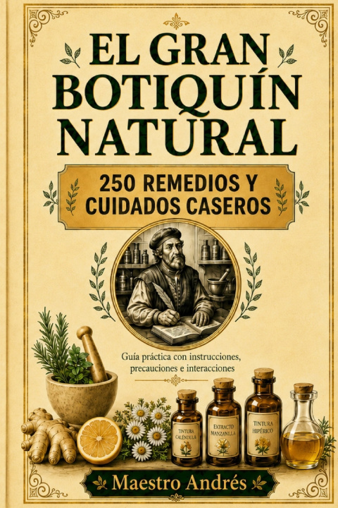 Libro El gran botiquín natural Maestro Andrés