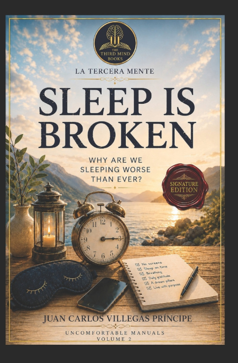 Kniha Sleep Is Broken Signature Edition Juan Carlos Villegas Príncipe
