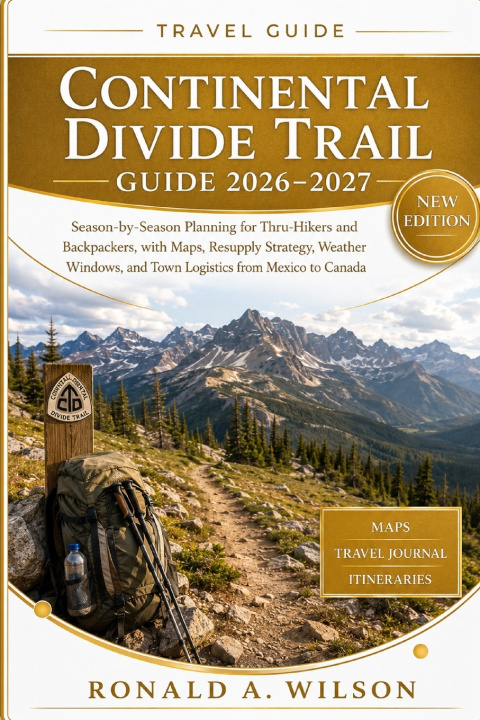 Buch Continental Divide Trail Guide 2026-2027 Ronald A. Wilson