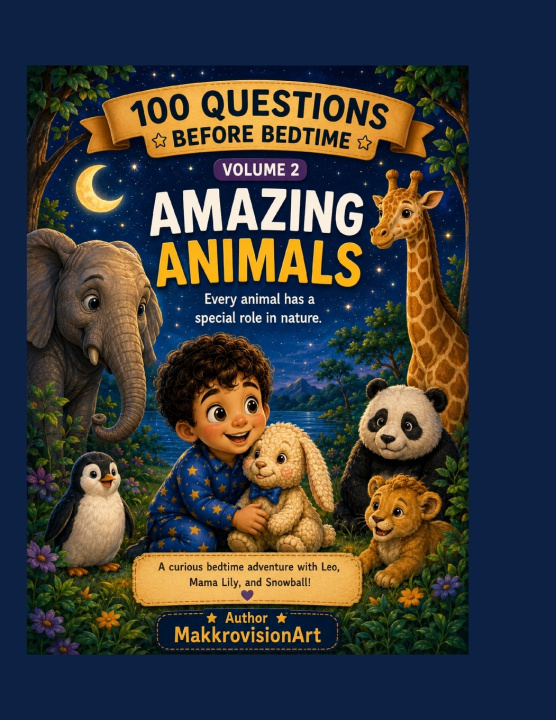 Carte 100 Questions Before Bedtime Makkrovision Art