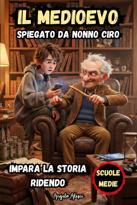 Libro il MEDIOEVO Spiegato da Nonno Ciro Angelo ALESCI