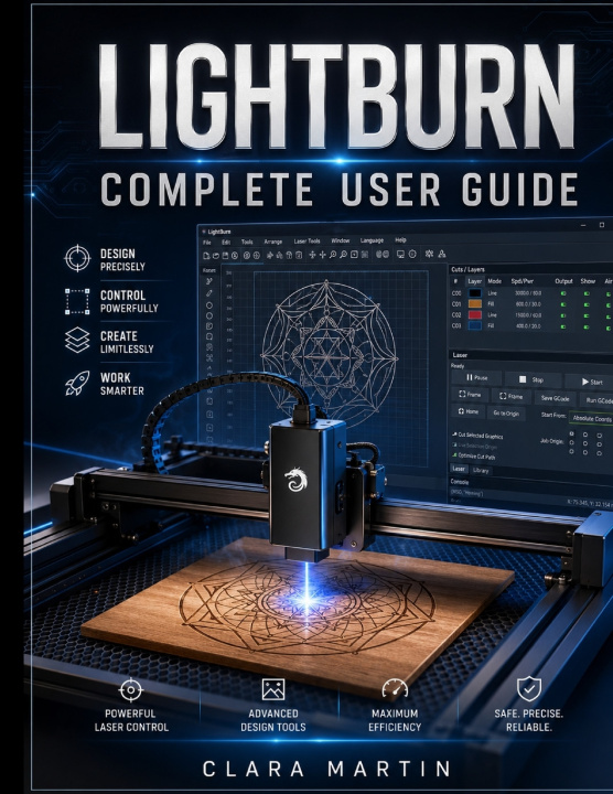 Libro LIGHTBURN COMPLETE USER GUIDE CLARA MARTIN
