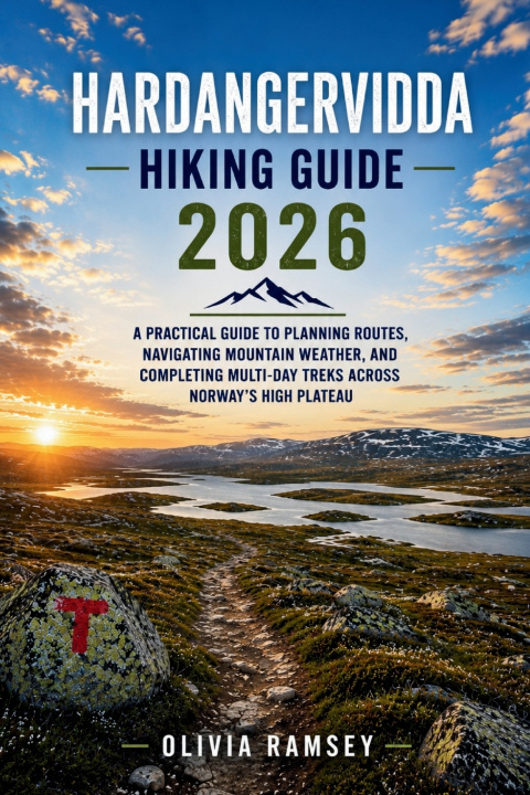 Libro HARDANGERVIDDA HIKING GUIDE 2026 OLIVIA RAMSEY