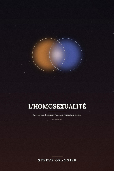 Libro Homosexualité Steeve Grangier