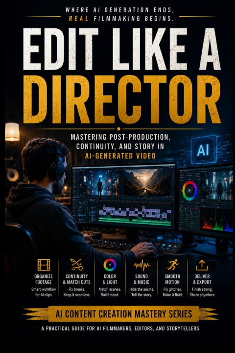 Libro EDIT LIKE A DIRECTOR ADITYA GUPTA