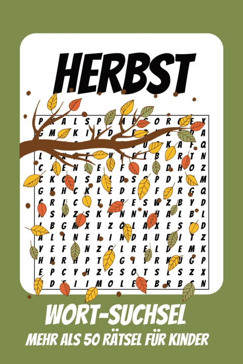 Buch Wortsuchrätsel Herbst Deutsche Rätsel