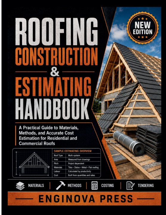 Könyv ROOFING CONSTRUCTION & ESTIMATING HANDBOOK Enginova Press