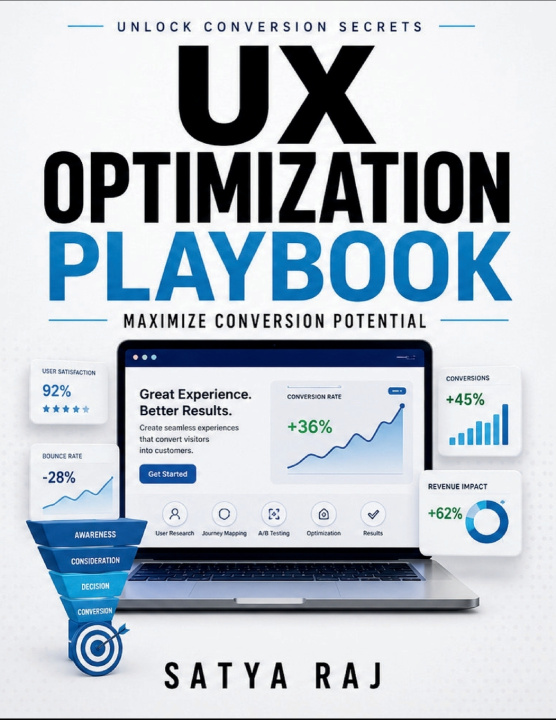 Könyv UX Optimization Playbook SATYA RAJ