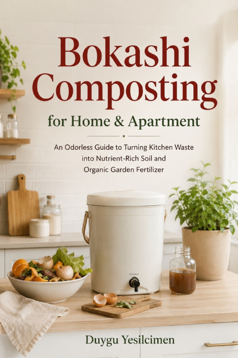 Könyv Bokashi Composting for Home & Apartment Duygu Yeşilçimen