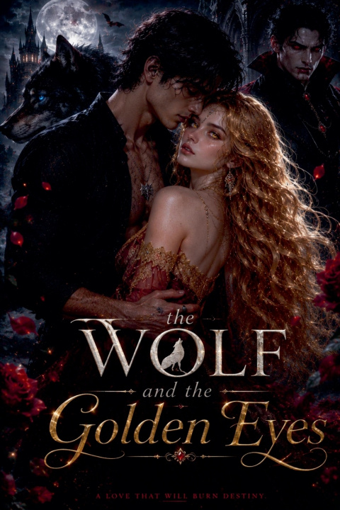 Livro The Wolf and the Golden Eyes Adrian Rishar