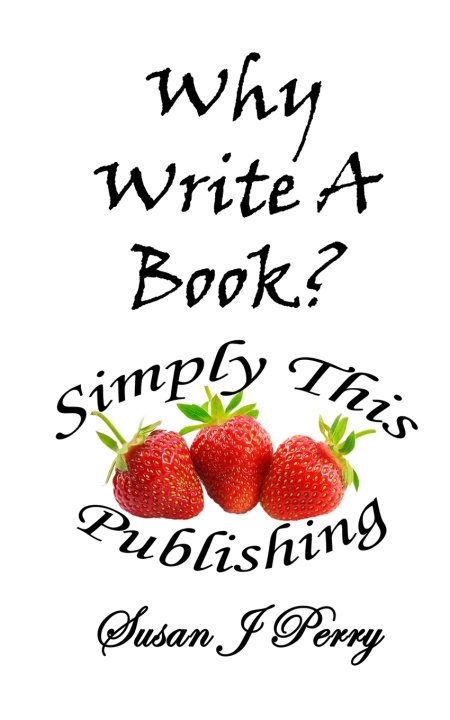 Book Why Write A Book Susan J Perry