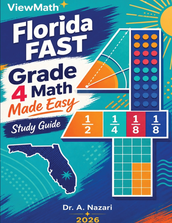 Boek Florida FAST Grade 4 Math Made Easy Dr. A Nazari